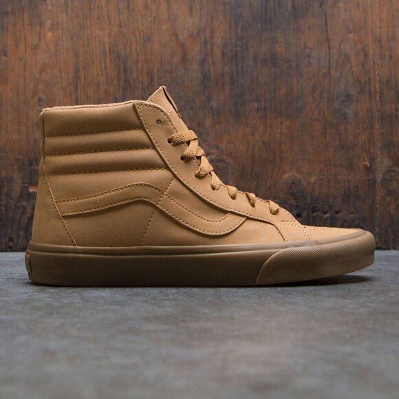 Vans Men's SK8-HI Reissue (Vansbuck) Light Gum/Mono - Picture 1 of 1